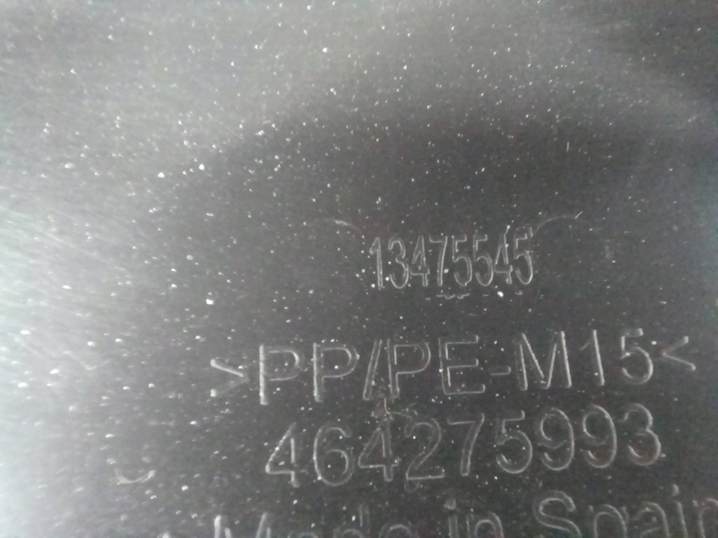 2018 opel crossland x накладка порог багажника 13475545 Киев