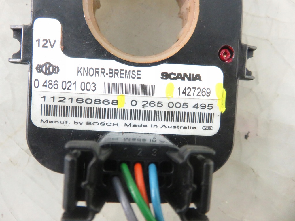 фото №5, Датчик поворота scania r i 2004-2019 1427269 0265005495