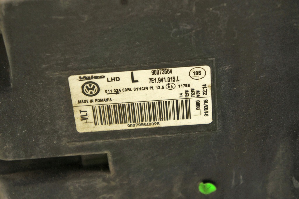 фото №7, Su110 vw transporter t6 ^ лампа фара левый перед 7e1941015l