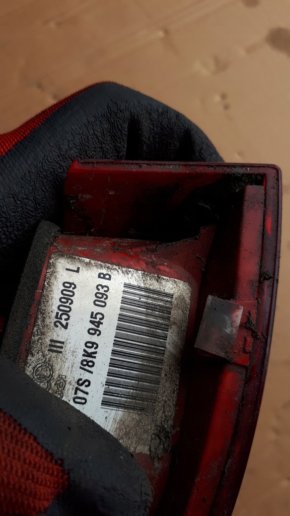 фото №10, S4 b8 a4 лампа led левая левый задняя w крышка kombi