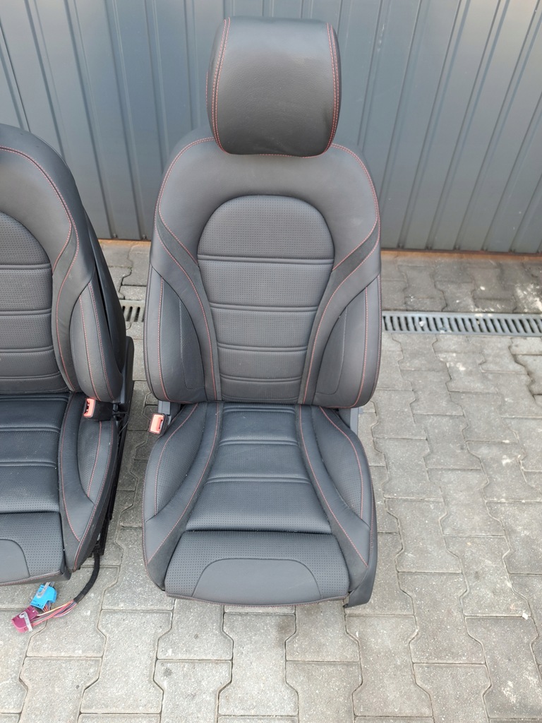 фото №4, Сидіння перед заднє сидіння задня mercedes glc w253 amg