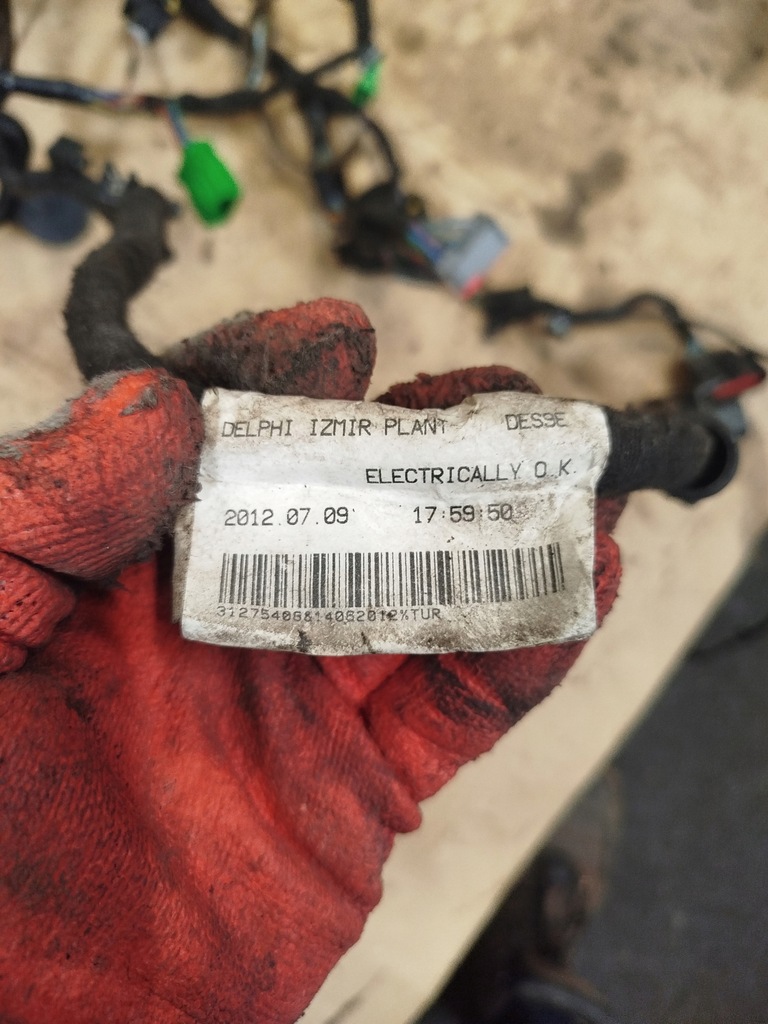 фото №10, Джгут електропроводка двері лівий перед volvo s60 t5 30798030