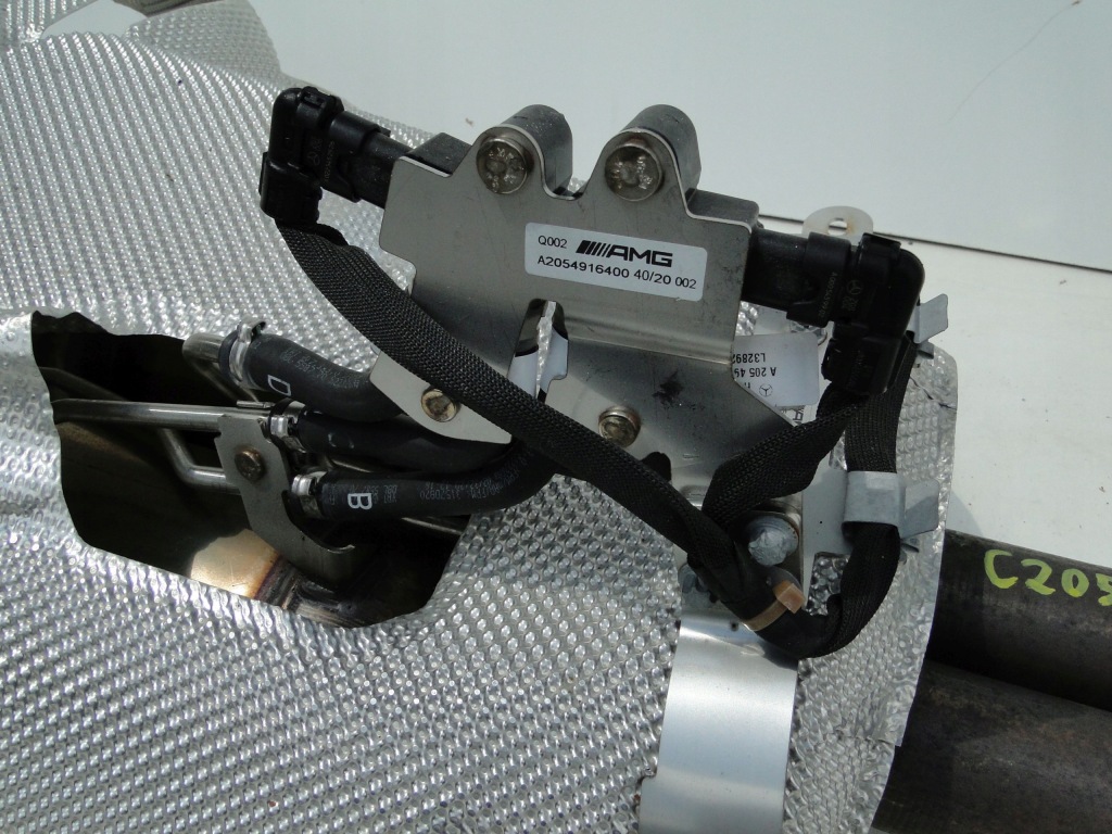 фото №11, Mercedes kompletny вихлоп c klasa c43 43 amg lift coupe 4matic