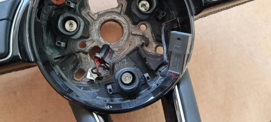 фото №8, S5 8w lift a5 воздуховод кожа кожаный подогрев лепестки переключения sline s4 b9 8w a4