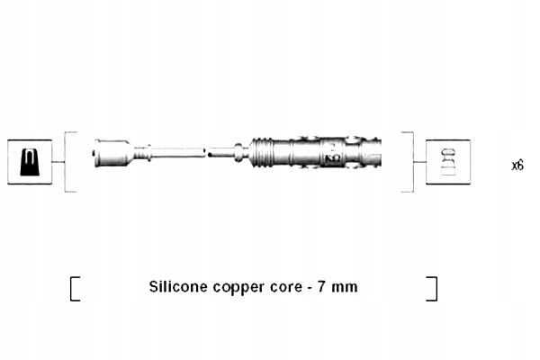 Купити Magneti marelli дроти запалювання smart city-coup