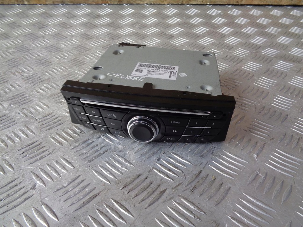 фото №1, Радіо радіопрогравач заводський cd citroen c-elysee 2012- 98075810 europa