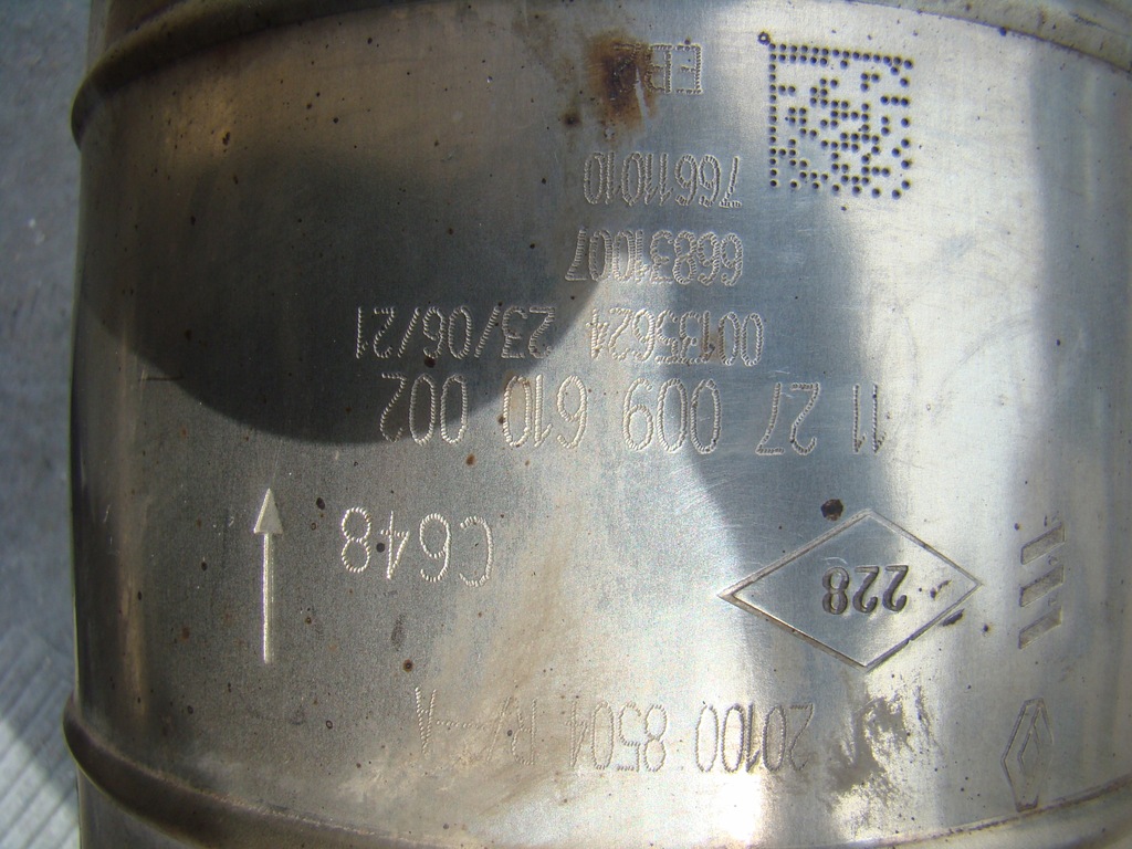 фото №11, Dpf фільтр часток твердих каталізатор master movano iv 201008504r