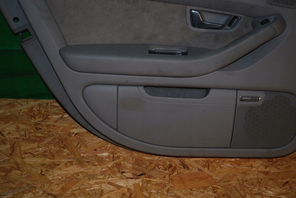 фото №7, Оббивка обшивка двері лівий задня audi a8 d3 siwy