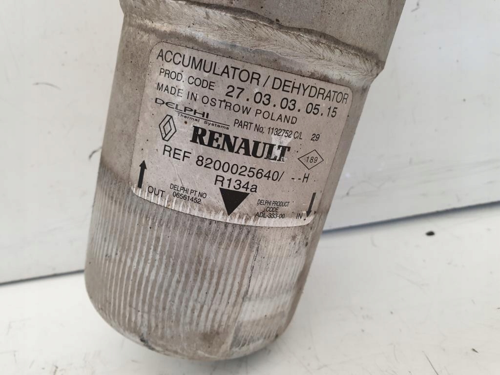 фото №3, Шланг кондиционера осушитель renault laguna ii