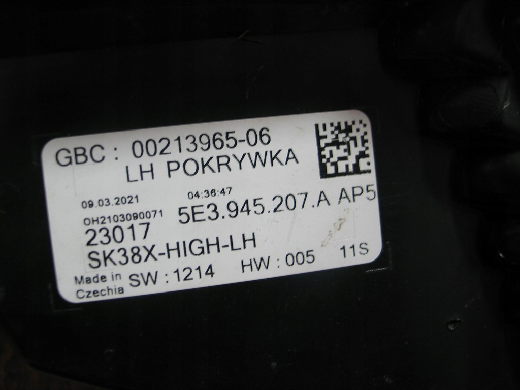 фото №15, Лампа задня задня led ліва skoda octavia 4 iv 5e3945207a