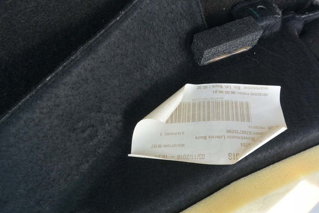 фото №10, Обшивка багажника левый maserati ghibli iii