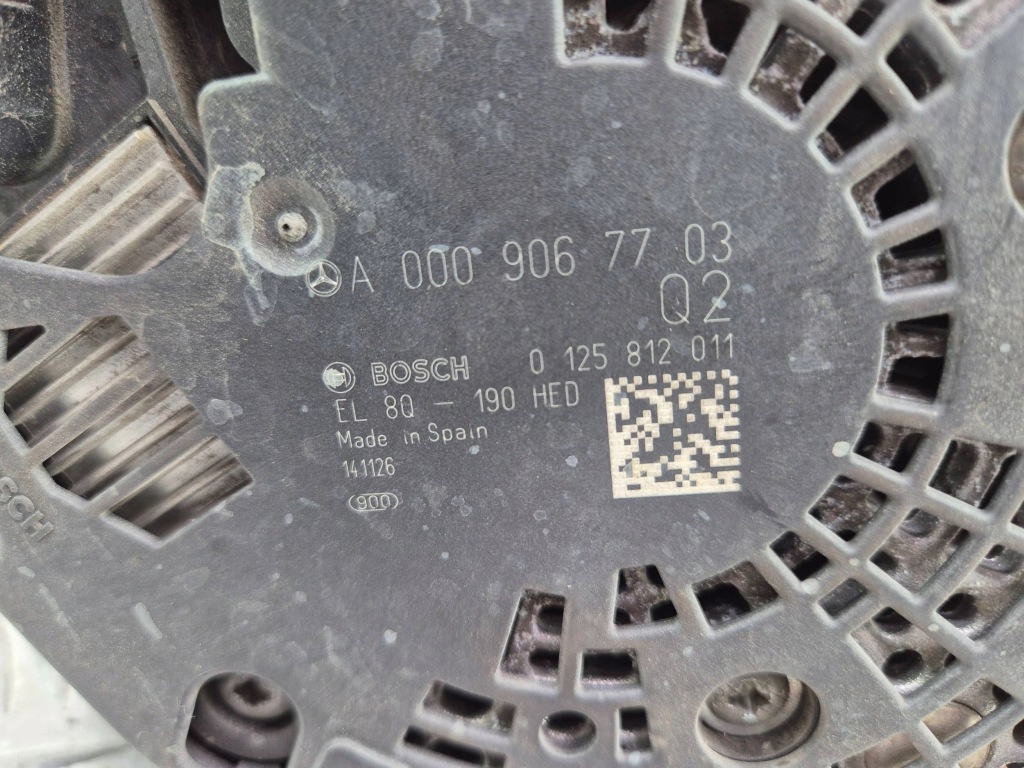 Mercedes c250 cgi w205 генератор a0009067703 Недорого