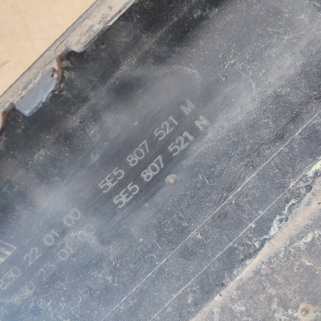 фото №11, Спойлер бампера задняя skoda octavia iii sedan