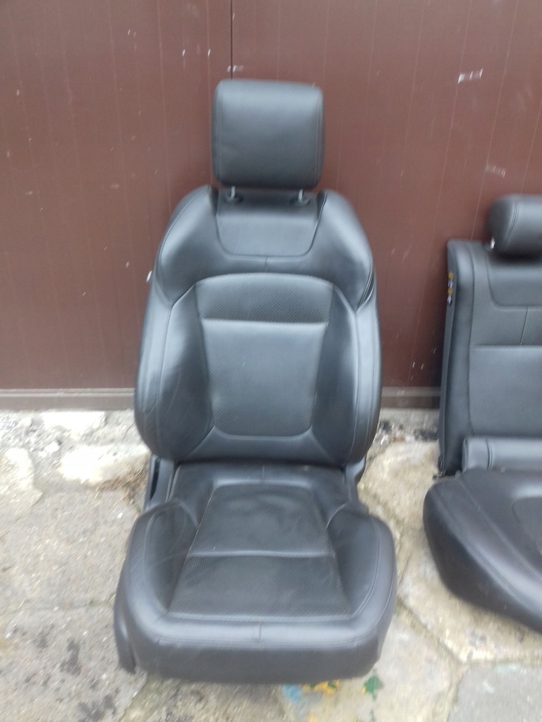 фото №9, Сидіння заднє сидіння оббивка jaguar xf шкіра anglik