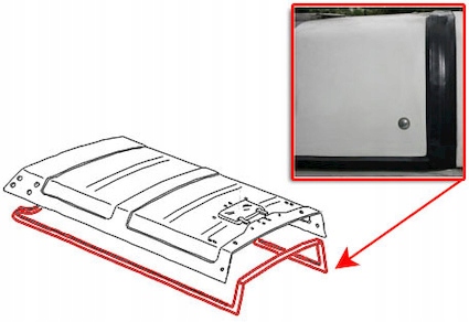 Оригинальный номер прокладка крыша westfalia длинная vw bus t3 Недорого
