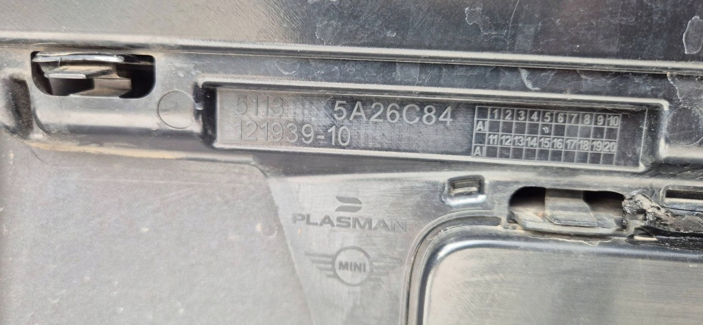 Mini countryman u25 24- бампер перед решітка радіатора pdc оригінал Зі Шроту