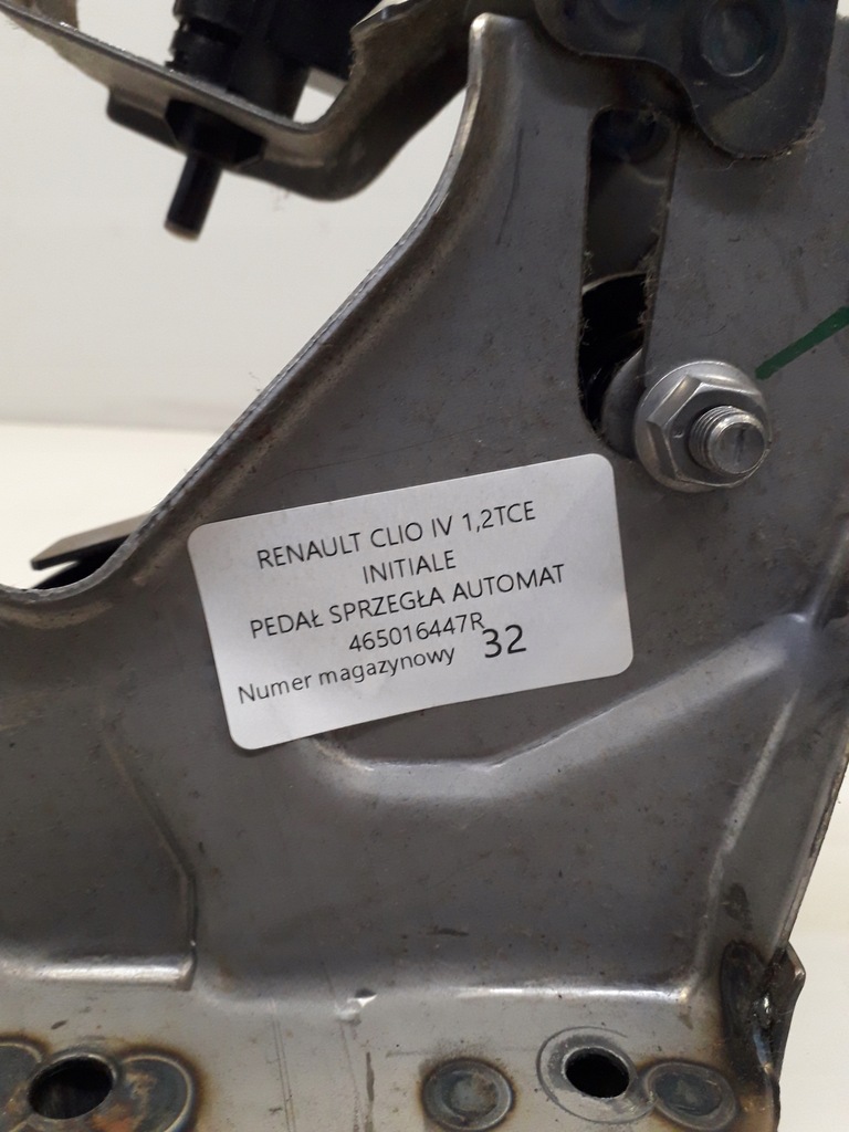 фото №6, Renault clio iv 1.2 tce педаль зчеплення автоматична коробка передач 282759718r