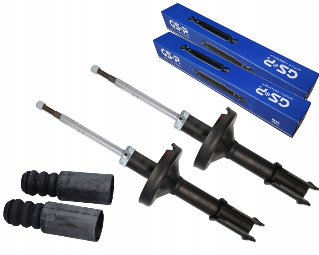 фото №1, Gsp 2x амортизаторы + защита i отбойники renault twingo ii перед