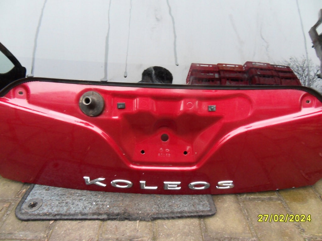 фото №2, Крышка багажника задняя багажника renault koleos i tenxa