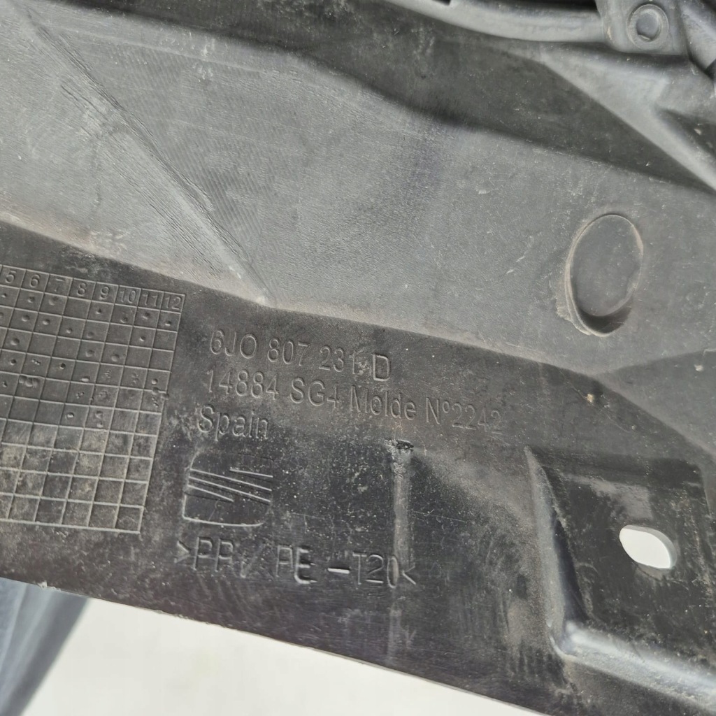 фото №13, Seat ibiza iv 4 lift 12-17 бампер перед передний