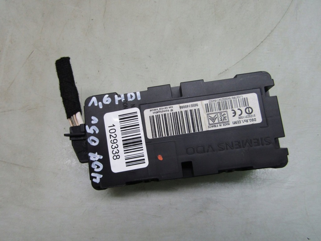 фото №1, Peugeot 407 05r модуль давления шин блок управления