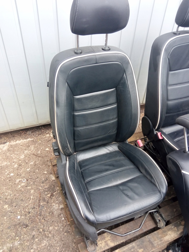 фото №9, Ford mondeo mk4 lift сиденья кожа белый nić