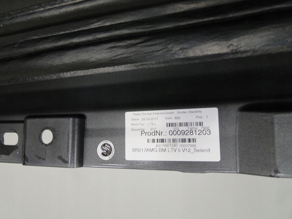 фото №11, Mercedes 63 amg бампер передній задній молдинг поріг ліва права s 217 lift