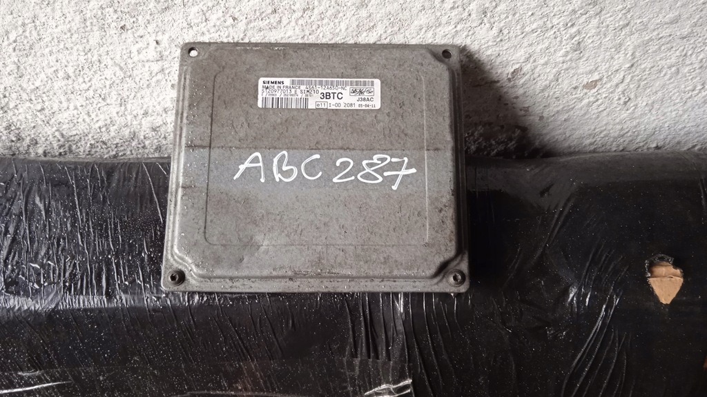 фото №7, Fusion fiesta бортовий комп'ютер двигуна 1.4b 4s6112a650nc