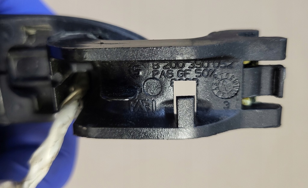 фото №9, Ручка зовнішня з двері перед права датчик renault laguna 3 iii оригінальний номер teb66