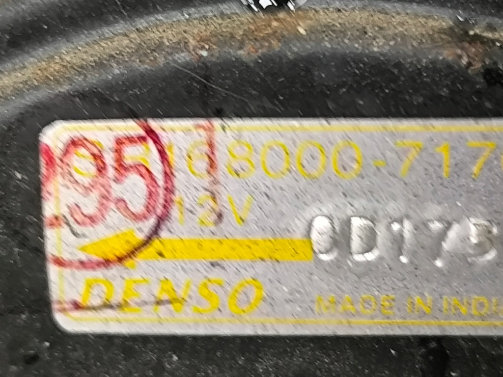 фото №11, Радиатор woda кондиционера nissan pixo вентилятор 17700-m68k00