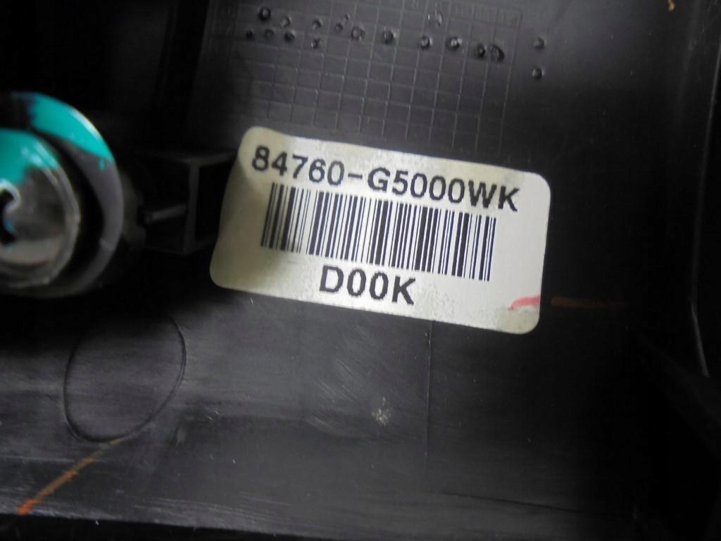 фото №8, Панель переключатель регулировка света europa 84760-g5000wk kia niro i 17r