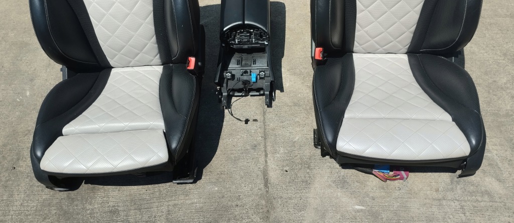 фото №5, Сидіння заднє сидіння обшивки mercedes c klasa w205 c63 amg підігрів вентильований