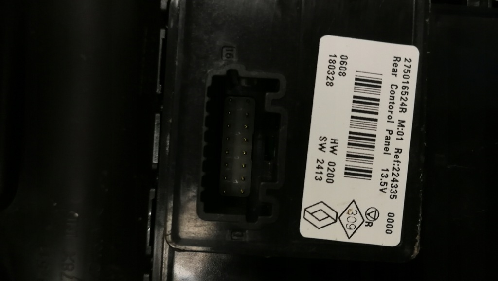 фото №3, Переключатель кондиционера задняя renault espace v коричневый