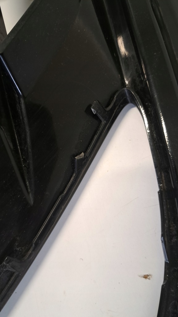 фото №10, Решітка бампера перед ліва vw arteon r-line lift 20-