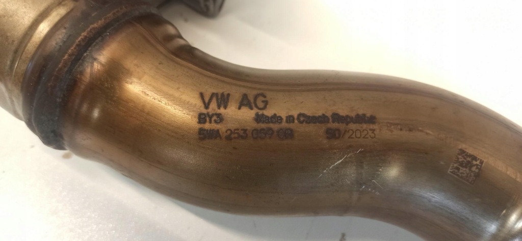 фото №7, Vw golf viii 8 hb катализатор 2.0 tdi 2024 5wa253059cr 3q0254301jx