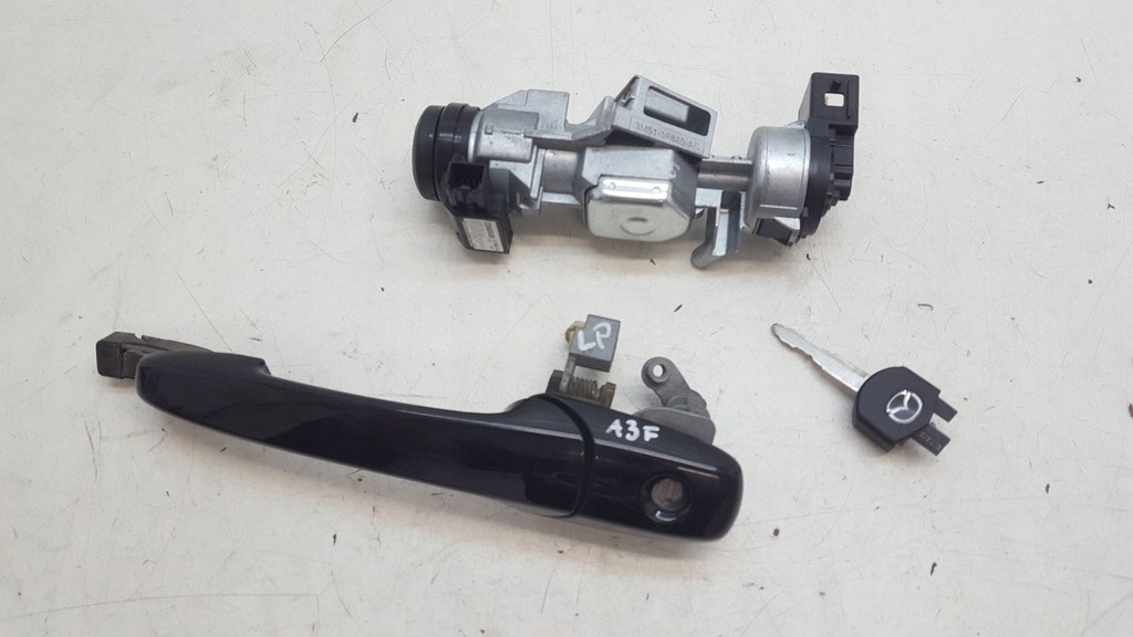 фото №1, Замок запалювання ручка ключ mazda 5 v 2,0 citd a3f