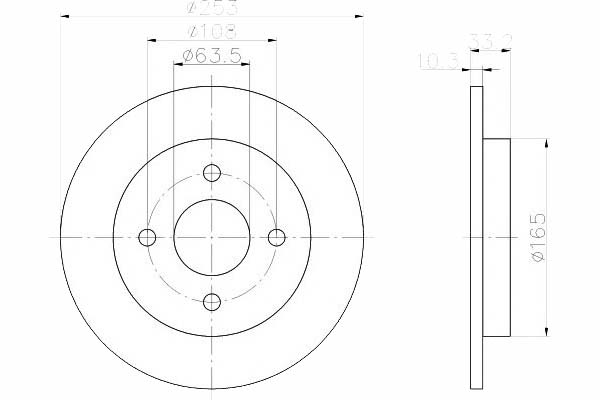 фото №4, Textar диск тормозная 92088403