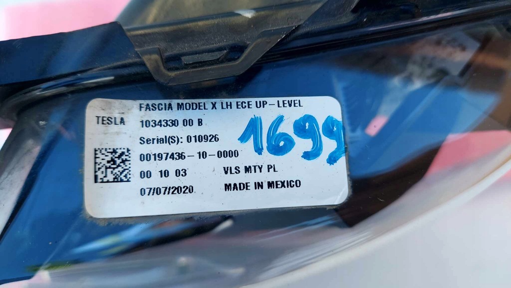 фото №6, Tesla model x протитуманна фара led drl лівий 1699