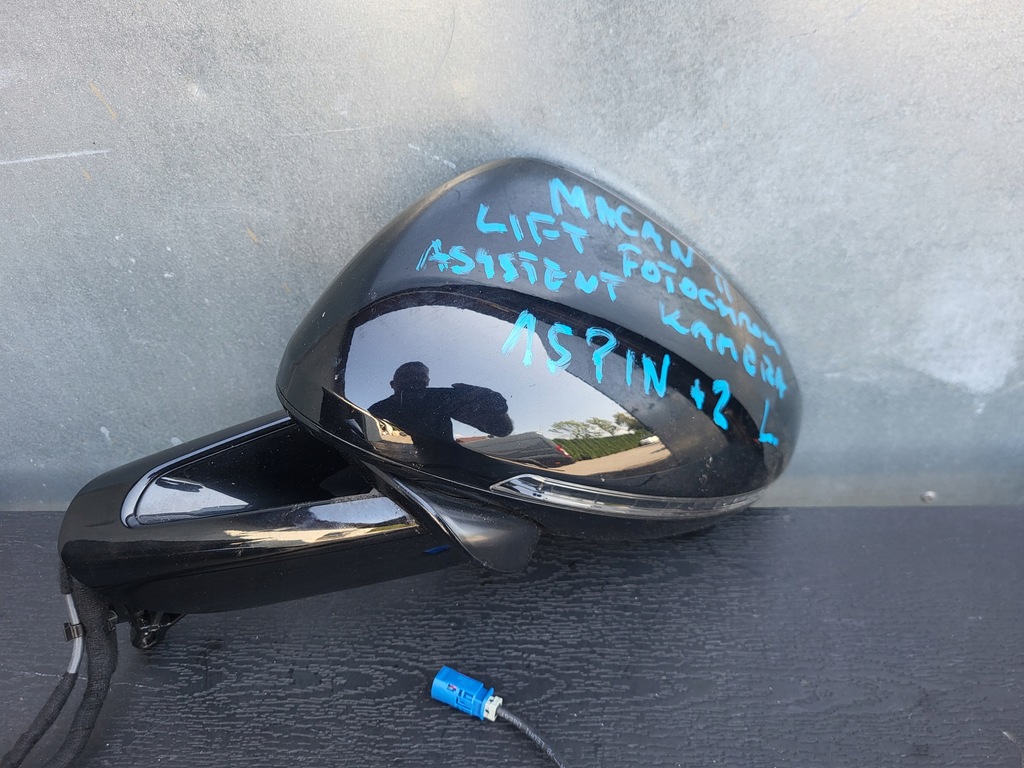 фото №1, Дзеркало ліва macan ii lift 15 pin камера асистент фотохромний lc9x eu