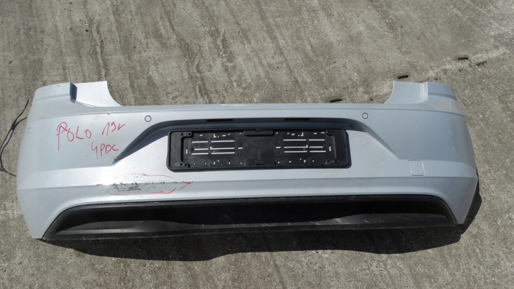 фото №1, Бампер задний задняя vw polo 2 g vi 19r 4pdc