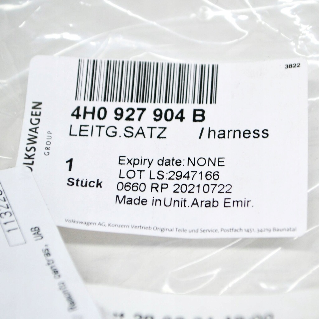 фото №7, Audi a8 s8 4h передня частина abs speed датчик проводка harness 4h0927904b