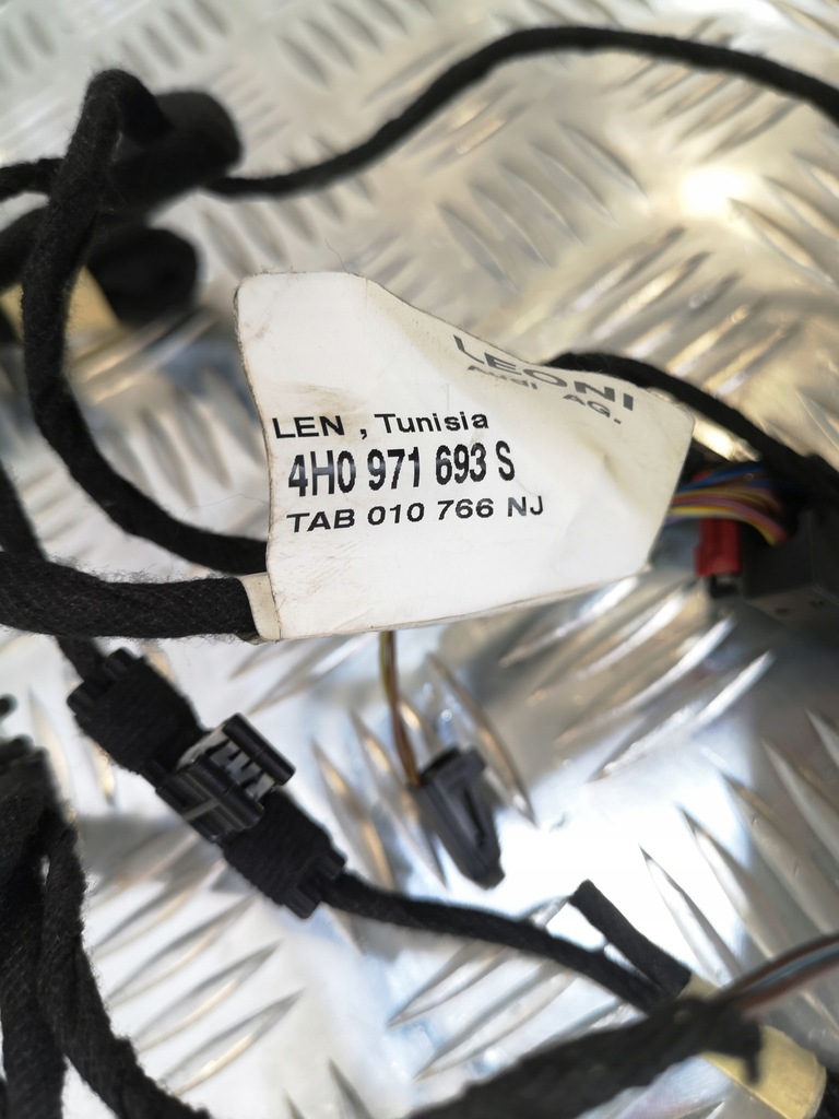 фото №6, Джгут електропроводка двері ліва права задня audi a8 d4 4h0971693s