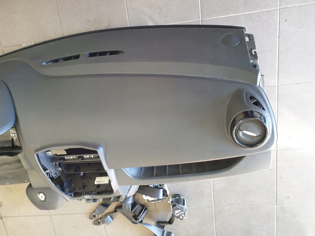 фото №10, Приборная панель приборная подушки безопасности renault clio 4 iv 2014-