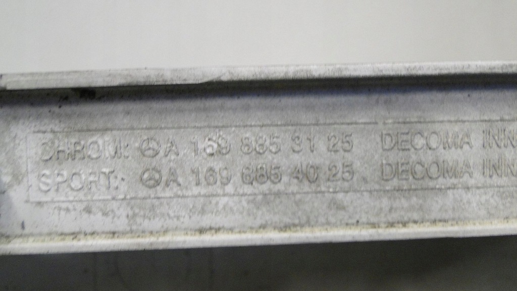 фото №10, Mercedes b klasa 245 w245 бампер задний хром a1698853125