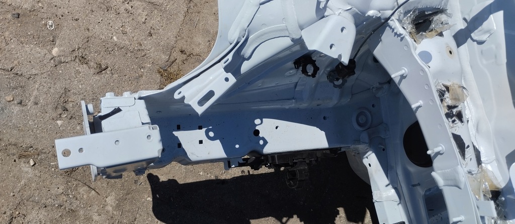 фото №10, Четверть лонжерон правая правый перед volkswagen id.4 2023r vw id4 s9r