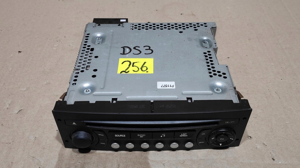 фото №1, Радіо заводський радіопрогравач cd citroen ds3 96662669xt