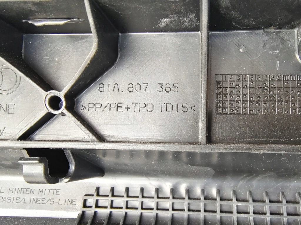 фото №8, Audi q2 s-line бампер задняя 81a807385