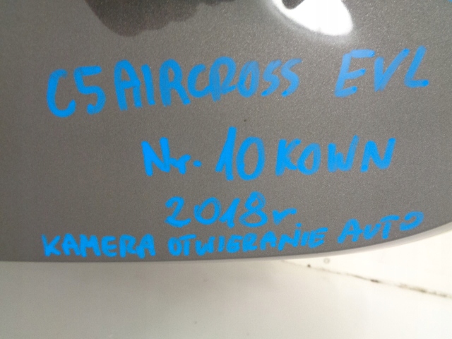 фото №13, Citroen c5 aircross кришка багажника задня кришка evl