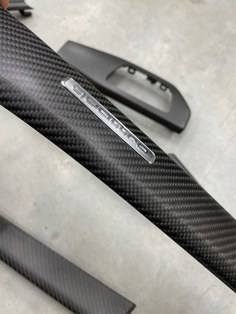 фото №14, Карбон рамка dekor декоры панели обшивка дверей комплект a5 s5 rs5 8w coupé