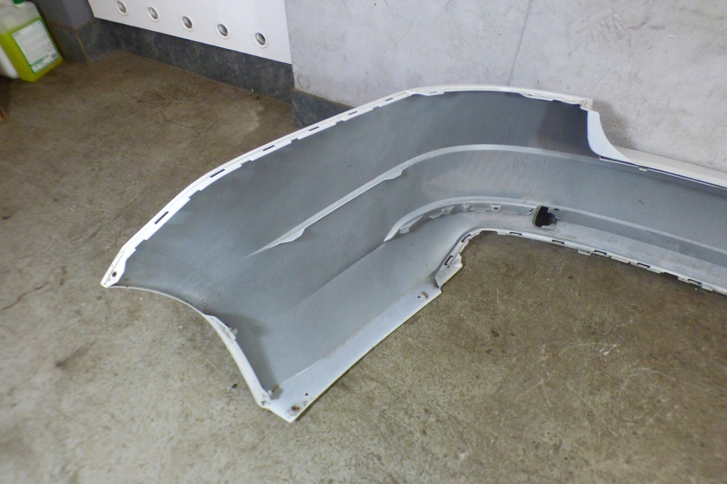 фото №15, Бампер задняя 5e5807421g stbdb цвет белый skoda octavia iii lift